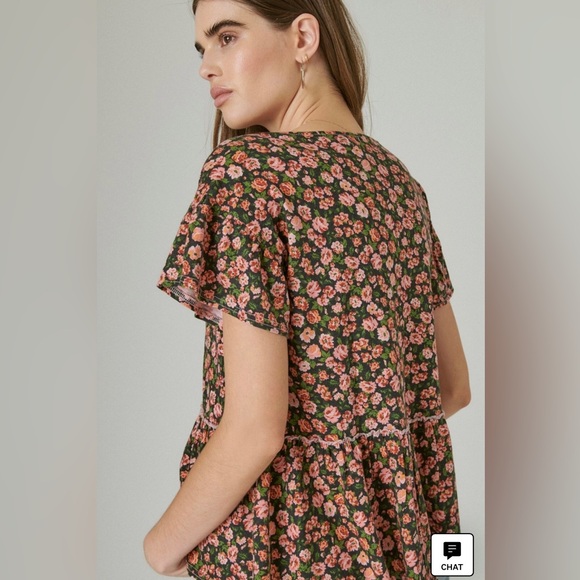 ππNWT! LUCKY BRAND CROP TOP! ππ - Picture 4 of 13